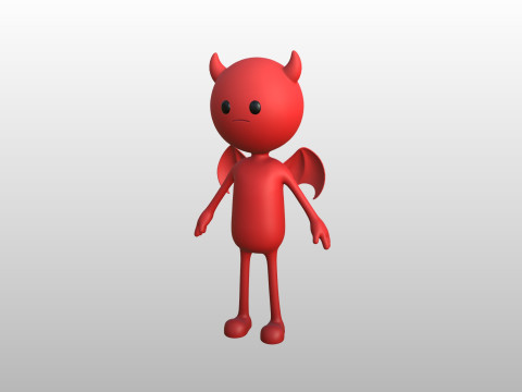 Character271 Devil 3D 모델