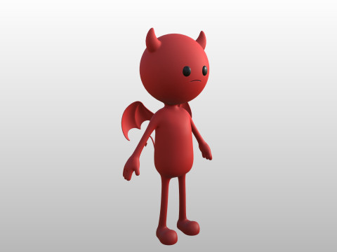Character271 Devil 3D 모델