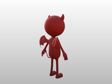 Character271 Devil 3D 모델