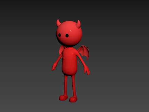 Character271 Devil 3D 모델