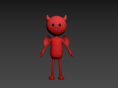 Character271 Devil 3D 모델