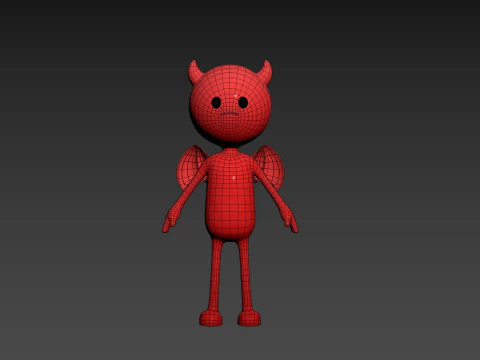 Character271 Devil 3D Model