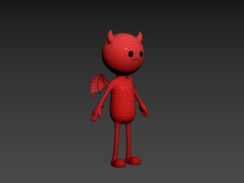 Character271 Devil 3D 모델