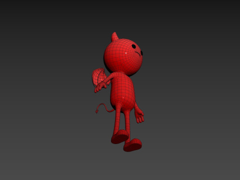 Character271 Devil 3D 모델