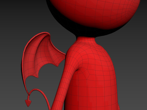 Character271 Devil 3D 모델