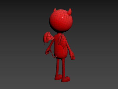 Character271 Devil 3D 모델
