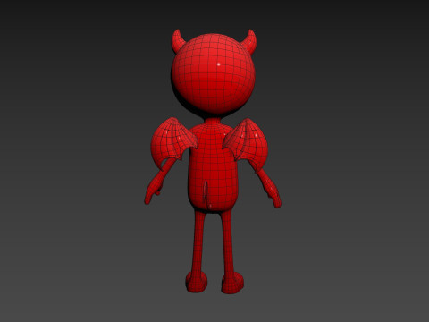 Character271 Devil 3D 모델