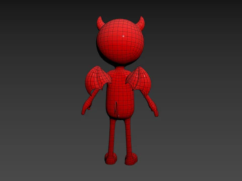 Character271 Devil 3D Model