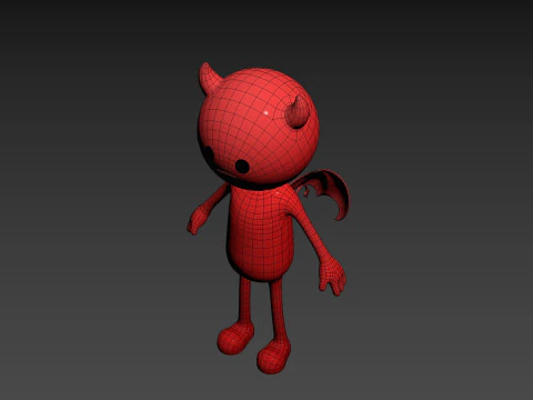 Character271 Devil 3D Model