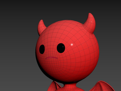 Character271 Devil 3D 모델