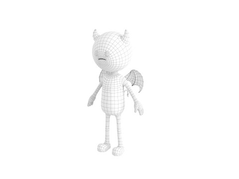 Character271 Devil 3D 모델