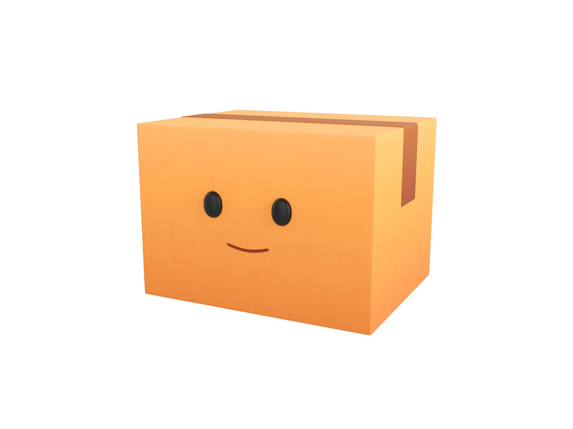 Prop276 Parcel Head 3D Model .c4d .max .obj .3ds .fbx .stl .blend 