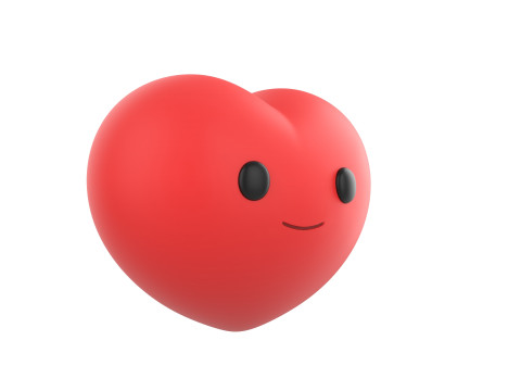 Prop277 Heart Head 3D Модель