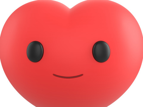 Prop277 Heart Head 3D Модель