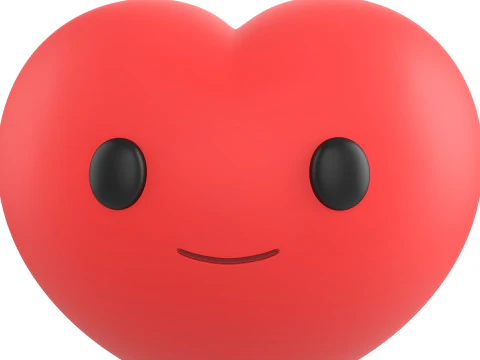 Prop277 Heart Head 3D Model