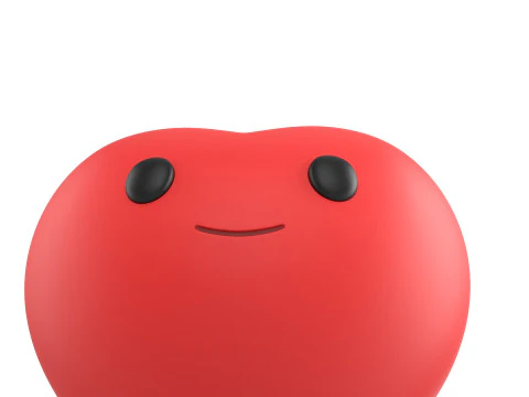 Prop277 Heart Head 3D Model