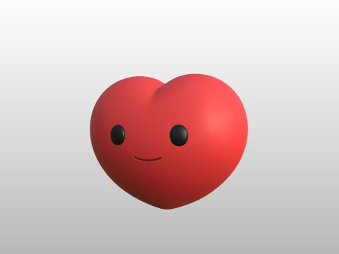 Prop277 Heart Head 3D Модель