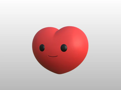 Prop277 Heart Head 3D Model