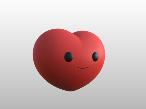 Prop277 Heart Head 3D Модель
