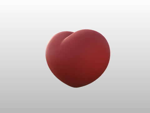 Prop277 Heart Head 3D Модель