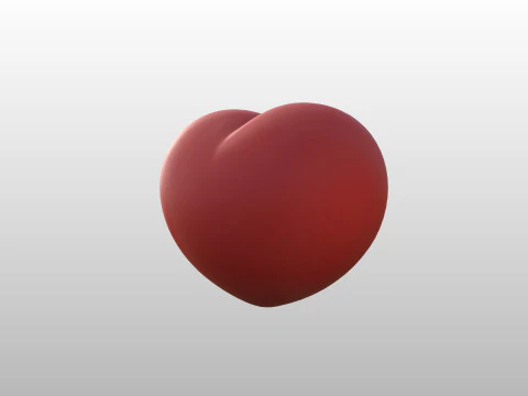 Prop277 Heart Head 3D Model