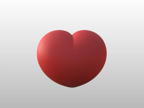 Prop277 Heart Head 3D Model