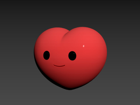 Prop277 Heart Head 3D Модель