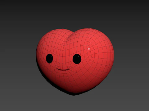 Prop277 Heart Head 3D Model