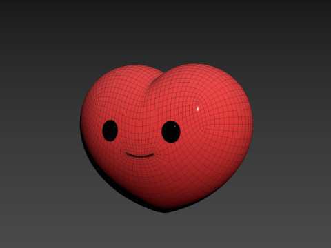Prop277 Heart Head 3D Модель