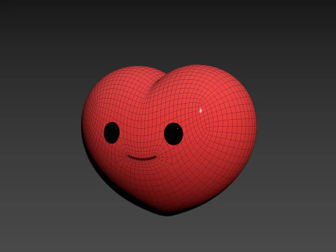 Prop277 Heart Head 3D Model