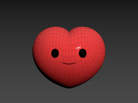 Prop277 Heart Head 3D Model