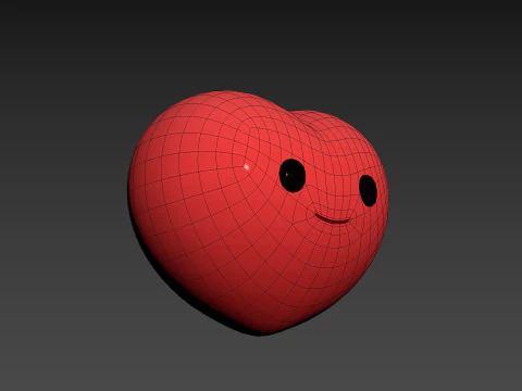 Prop277 Heart Head 3D Model