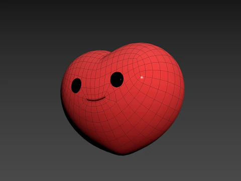 Prop277 Heart Head 3D Model
