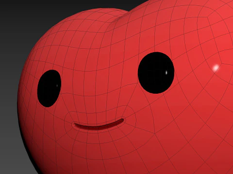 Prop277 Heart Head 3D Model