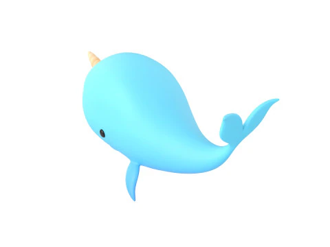 キャラクター272 イッカク 3Dモデル