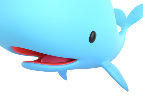 Character272 Narwhal Model 3D