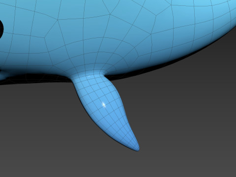 Character272 Narwhal Model 3D