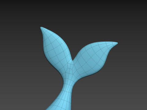 Character272 Narwhal Model 3D