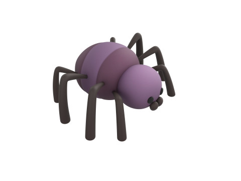 Character273 Spider Model 3D