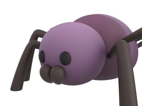 Character273 Spider 3D Model