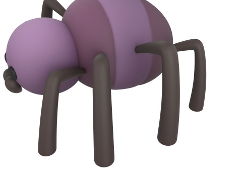 Character273 Spider Model 3D