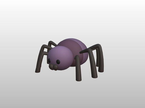 Character273 Spider Model 3D