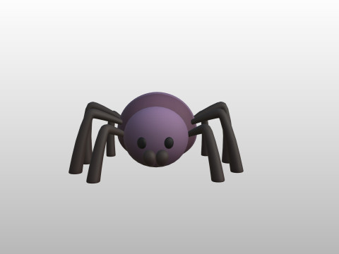 Character273 Spider Model 3D