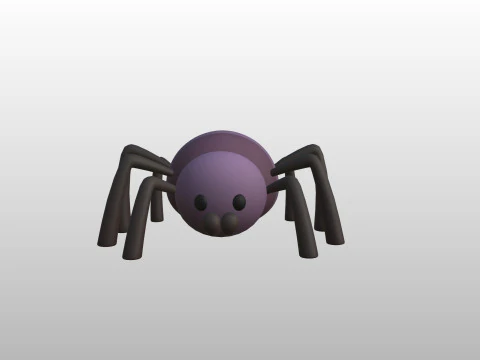 Character273 Spider 3D Model