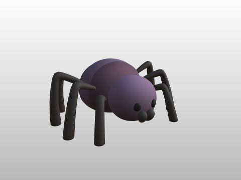 Character273 Spider Model 3D