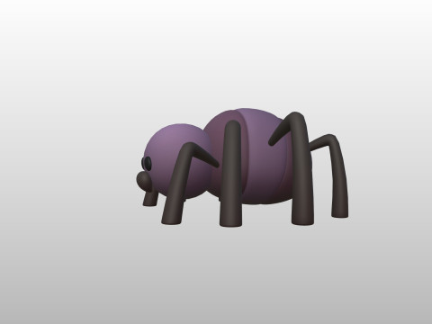 Character273 Spider Model 3D