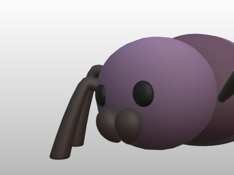 Character273 Spider Model 3D
