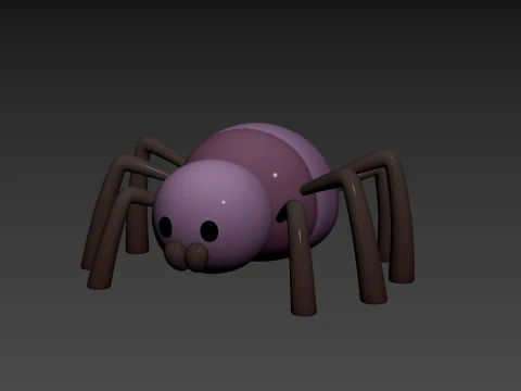 Character273 Spider 3D Model