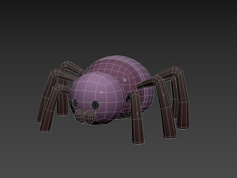 Character273 Spider Model 3D