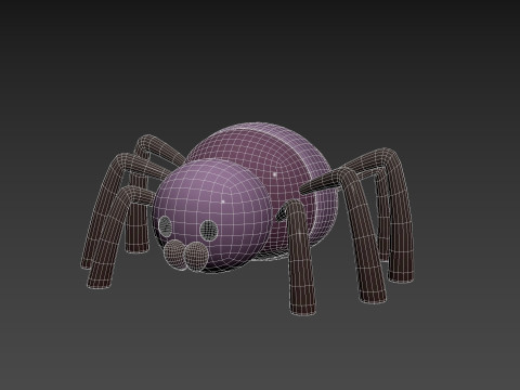 Character273 Spider Model 3D